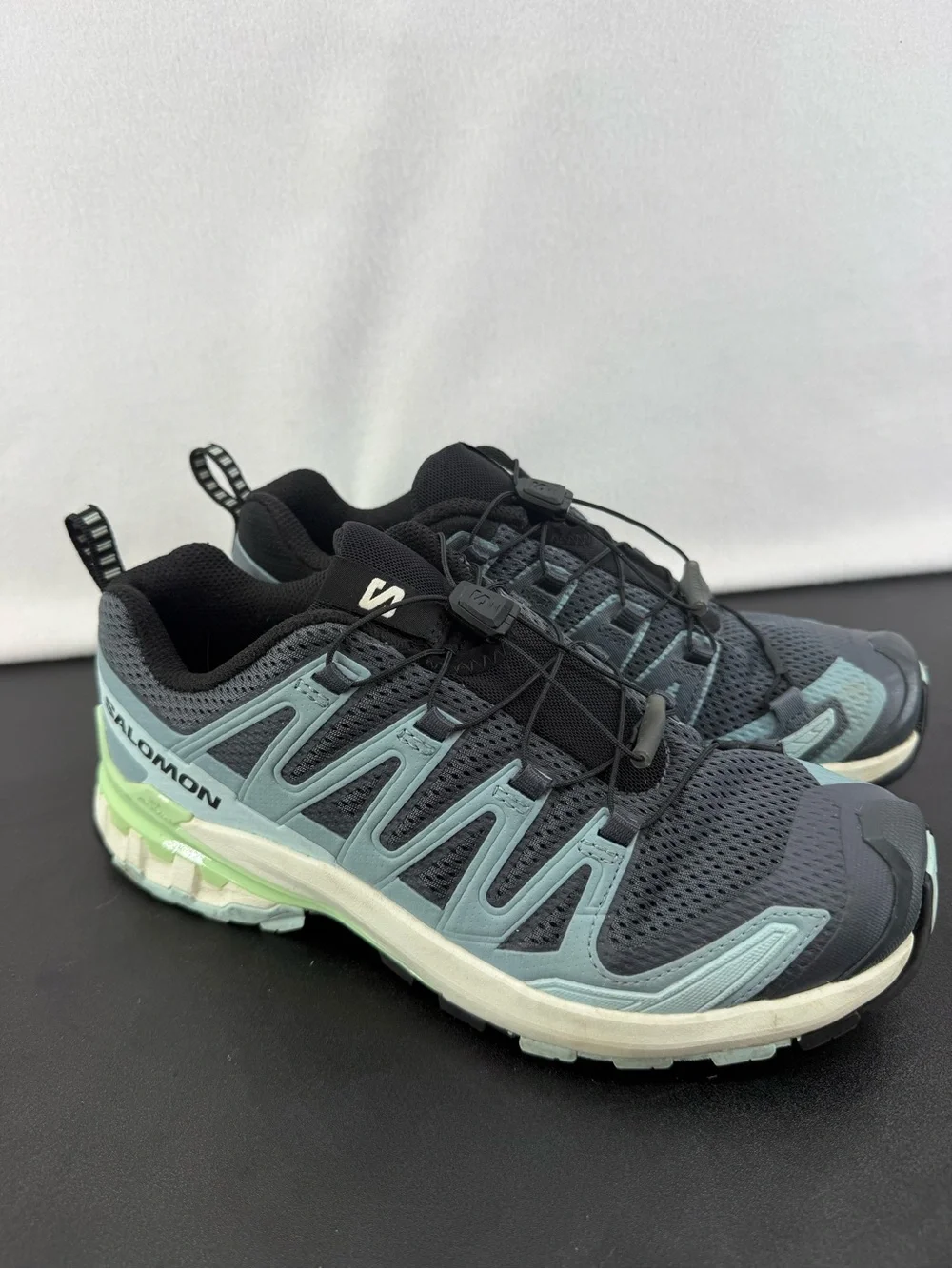 Salomon Women's Athletic XA Pro 3D Trail Shoes in Black and Light Teal
